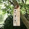 Glitzhome&#xAE; Tall 3-Tier Distressed Wood Bird House